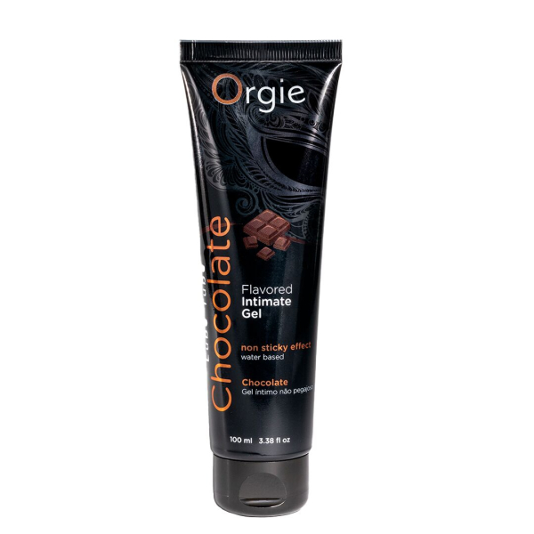 Лубрикант на водній основі Orgie Lube Tube Chocolate, 100 мл, зі смаком та ароматом шоколаду - фото