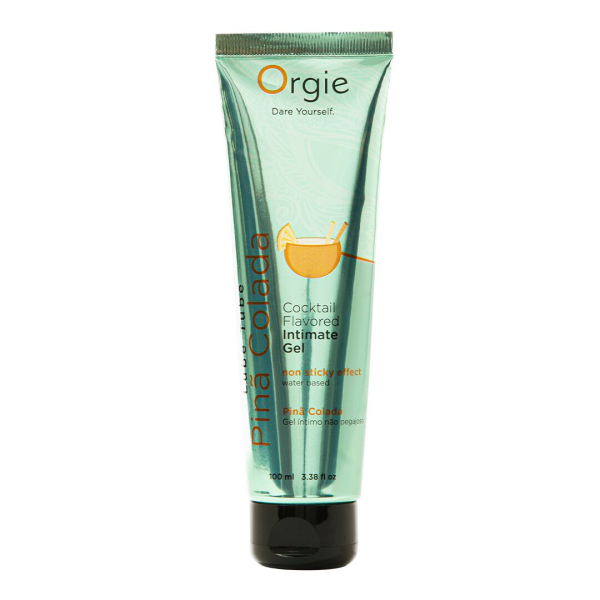Лубрикант на водній основі Orgie Lube Tube Pina Colada, 100 мл, смак та аромат піна колади - фото