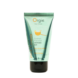 Лубрикант на водній основі Orgie Lube Tube Pina Colada, 50 мл, смак та аромат піна колади - фото