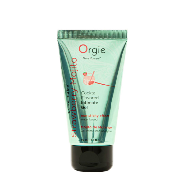 Лубрикант на водній основі Orgie Lube Tube Strawberry Mojito, 50 мл - фото