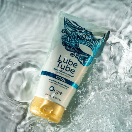 Лубрикант на водній основі Orgie Lube Tube Cool, 150 мл, з охолоджувальним ефектом, без запаху - фото №4