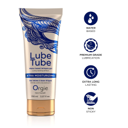 Лубрикант на водній основі Orgie Lube Tube Xtra Moisturizing, 150 мл, інтенсивне зволоження - - фото №3