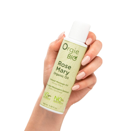 Масажна олія Orgie – Bio Rosemary Organic Oil (100 мл), органічна, веганська формула - фото №2