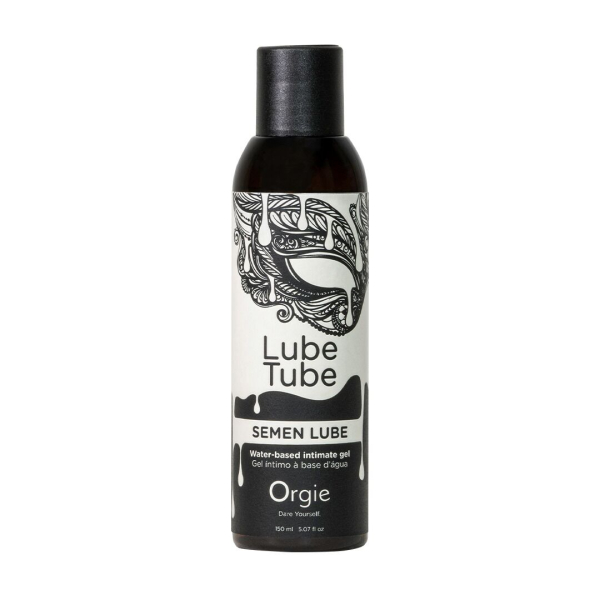 Лубрикант з імітацією сперми Orgie Lube Tube Semen Lube, 150 мл, водна основа, без смаку та запаху 