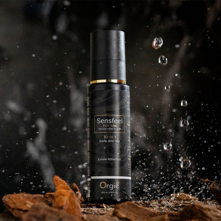 Лосьйон з феромонами для тіла та волосся Orgie – Sensfeel Seduction Elixir 10 in 1 for Man (100 мл) №4