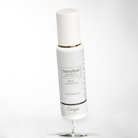 Лосьйон з феромонами для тіла та волосся Orgie – Sensfeel Seduction Elixir 10 in 1 for Woman (100 мл) №4