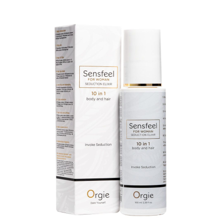 Лосьйон з феромонами для тіла та волосся Orgie – Sensfeel Seduction Elixir 10 in 1 for Woman (100 мл) 