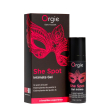 Гель для стимуляції точки G Orgie She Spot Intimate Gel, 15 мл, тепло-холод, ефект вібрації - фото №1