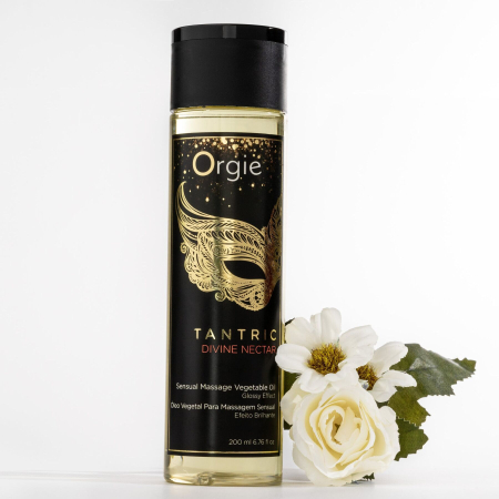 Масажна олія Orgie – Tantric Divine Nectar (200 мл), для тантричного масажу, зволоження №4