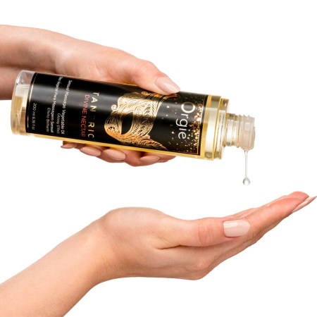 Масажна олія Orgie – Tantric Divine Nectar (200 мл), для тантричного масажу, зволоження №2