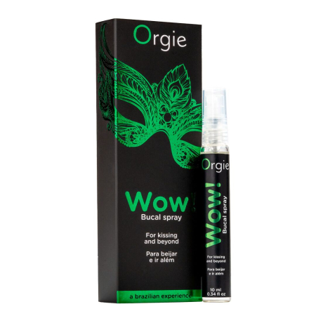 Спрей для орального сексу Orgie – Wow! (10 мл) з охолоджувальним ефектом - фото