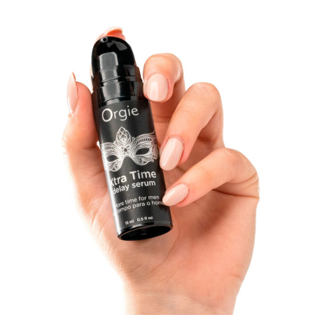 Сироватка-пролонгатор Orgie Xtra Time Delay Serum, 15 мл, без анестетиків, на силіконовій основі - фото №2