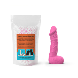 Свічка у вигляді члена Чистий Кайф MEDIUM Pink - - фото №4