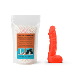 Свічка у вигляді члена Чистий Кайф MEDIUM Orange - №4