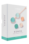 Вагінальні кульки Liebe Kewos — Peach/Mint, 5 кульок у комплекті, 15, 25, 35, 45 та 55 г - фото №5