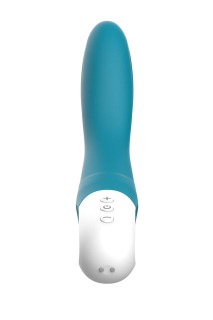 Вібратор точки G Liebe Bend It Rechargeable Ocean Blue, 10 режимів, дуже потужний, гнучкий стовбур - - фото №5
