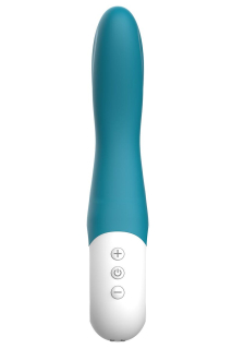 Вібратор точки G Liebe Bend It Rechargeable Ocean Blue, 10 режимів, дуже потужний, гнучкий стовбур - - фото №3