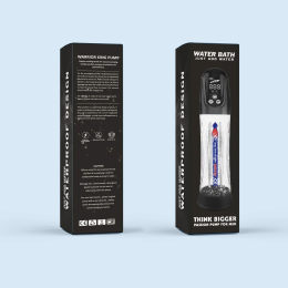 Автоматична гідропомпа 2в1 (вода/повітря) Water Bath з LED-дисплеєм, 2 режими - - фото №9