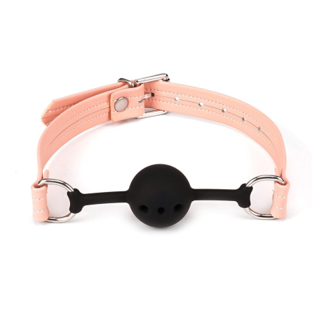Кляп Liebe Seele Dark Candy Pink Ball Gag 
