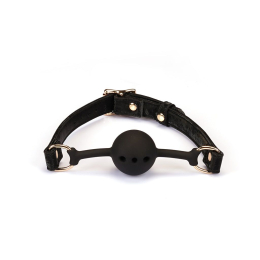 Кляп Liebe Seele Boudoir Amor Ball Gag Black - фото