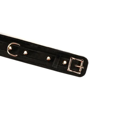 Нашийник з повідцем Liebe Seele Boudoir Amor Collar with Leash Black - фото №5
