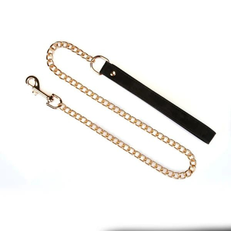 Нашийник з повідцем Liebe Seele Boudoir Amor Collar with Leash Black - фото №8