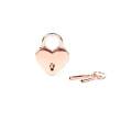 Замочок Liebe Seele Heart Shape Padlock Rose Gold (2 шт) Замочок Liebe Seele Heart Shape Padlock Rose Gold (2 шт) - фото №1