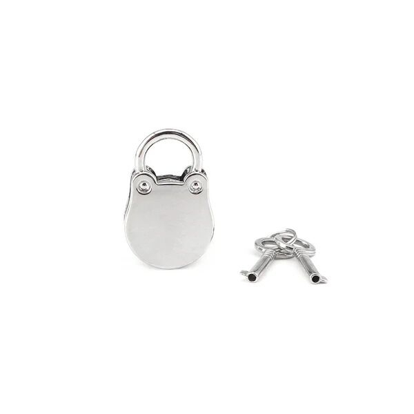 Замочок Liebe Seele Frog Shape Padlock Silver (2 шт) - фото