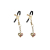 Затискачі для сосків Liebe Seele Nipple Clamps Gold Heart-shaped Flowers on Blue Затискачі для сосків Liebe Seele Nipple Clamps Gold Heart-shaped Flowers on Blue