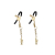 Затискачі для сосків Liebe Seele Rose Pendant Nipple Clamps Gold Затискачі для сосків Liebe Seele Rose Pendant Nipple Clamps Gold - фото