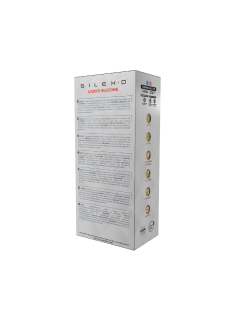 Фалоімітатор SilexD Oscar Flesh (MODEL 2 size 9in) Liquid Silicone підходить для Apollo - - фото №7