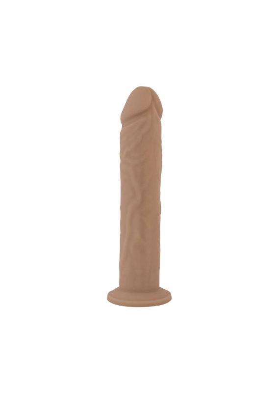 Фалоімітатор SilexD Oscar Flesh (MODEL 2 size 9in) Liquid Silicone підходить для Apollo - фото