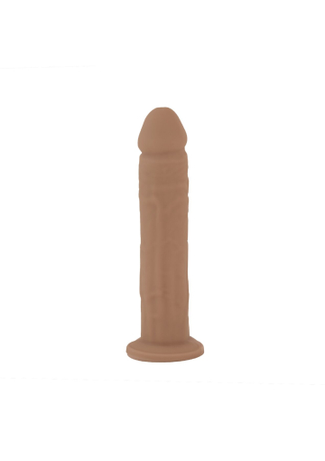 Фалоімітатор SilexD Oscar Flesh (MODEL 2 size 9in) Liquid Silicone підходить для Apollo - фото №5