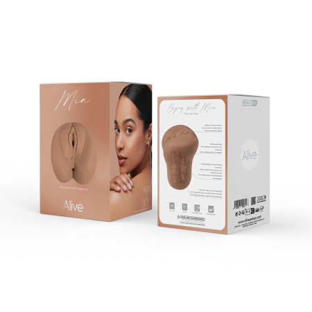 Мастурбатор Alive Mia Super Realistic Masturbator XL Caramel - фото №9