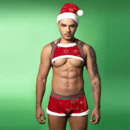 Новорічний чоловічий еротичний костюм JSY 9133 One Size - фото