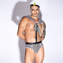 Чоловічий еротичний костюм морячка JSY 9153 One Size - - фото №4