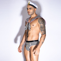 Чоловічий еротичний костюм морячка JSY 9153 One Size - - фото №3