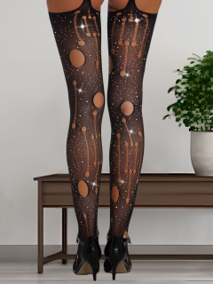 Панчохи JSY WW7021 Black One Size - - фото №2