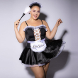 Еротичний костюм покоївки JSY P61110 Plus Size Еротичний костюм покоївки JSY P61110 Plus Size - фото №3