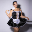 Еротичний костюм покоївки JSY P61110 Plus Size Еротичний костюм покоївки JSY P61110 Plus Size - фото №1