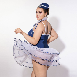 Еротичний костюм стюардеси JSY P61122 Plus Size - - фото №5