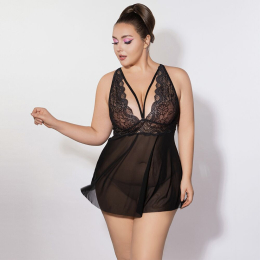 Сукня JSY P61151 Black Plus Size - - фото №6