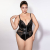 Боді JSY P61153 Black Plus Size Боді JSY P61153 Black Plus Size - фото