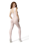 Бодістокінг Passion BS103 One Size, white Бодістокінг Passion BS103 One Size, white - фото №2