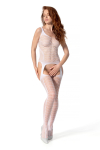 Бодістокінг Passion BS104 One Size, white Бодістокінг Passion BS104 One Size, white - фото №1