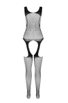 Бодістокінг Passion BS104 One Size, white Бодістокінг Passion BS104 One Size, white - фото №4