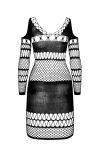 Бодістокінг Passion BS105 One Size, black Бодістокінг Passion BS105 One Size, black - фото №4