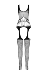 Бодістокінг Passion BS106 One Size, white Бодістокінг Passion BS106 One Size, white - фото №4
