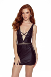 Сорочка Passion KRISTEEN CHEMISE black L/XL - фото №1