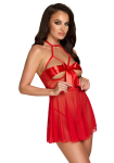 Бебі-дол Kissable Sexy Kiss Babydoll Red S/M Бебі-дол Kissable Sexy Kiss Babydoll Red S/M - фото №3